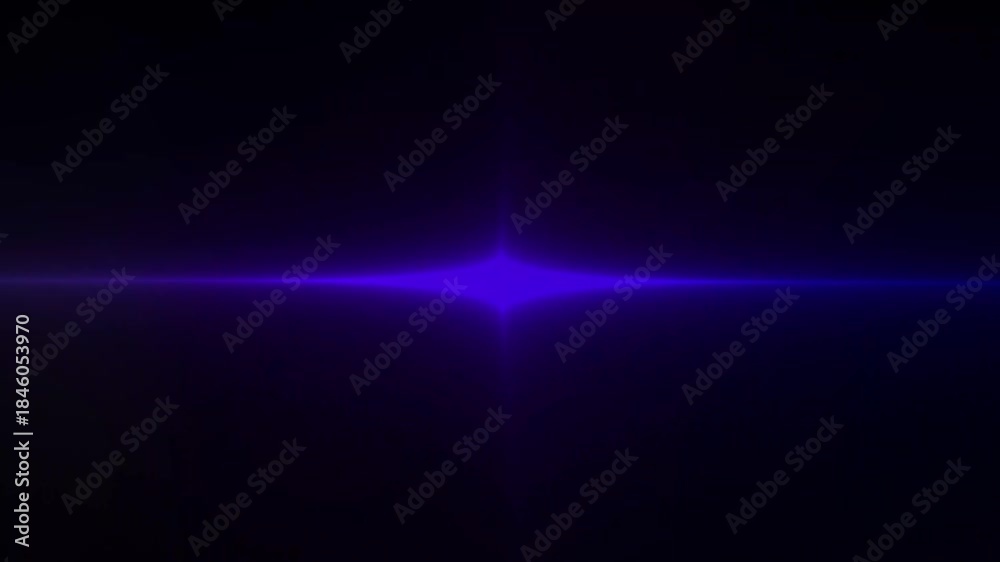 only Television turn off. screen closing transition with blue light ...