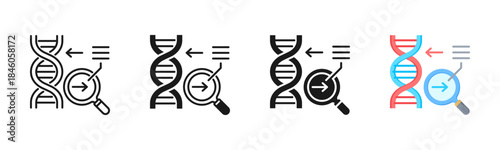 Genetic Icon, Multi Styles Icon Set