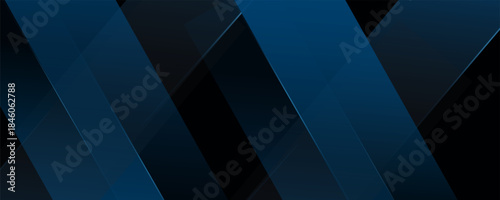 modern blue abstract background with elegant bright diagonal lines