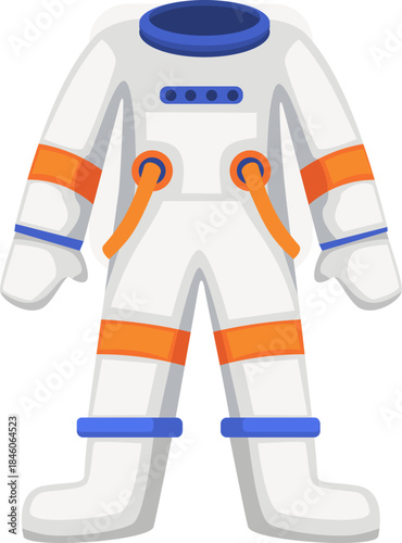 cute illustrattion of Spacesuit