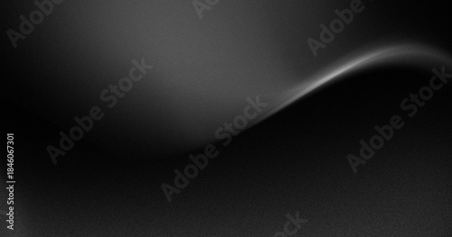 Принти на полотні Black luxury wave effect background with copy space