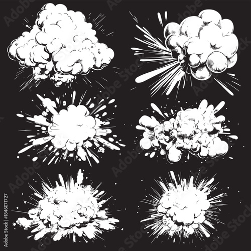 Comic energy explosion