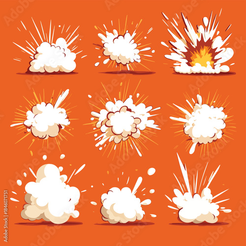 Comic energy explosion