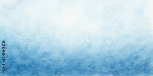 Beautiful abstract blue sky with fluffy white clouds, capturing the essence of a clear, bright summer day