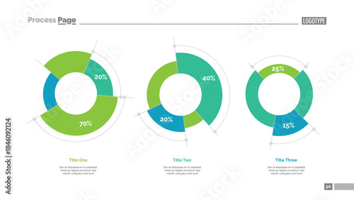 Circle diagrams slide template