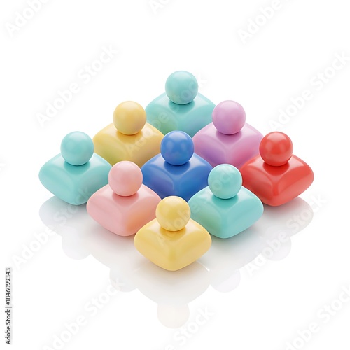 colorful plastic toy blocks