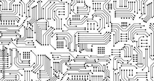 Circuit motherboard concept. Micro technology background. Vector eps 10