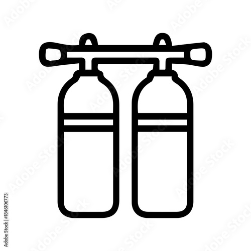 Scuba Diving Tanks Icon