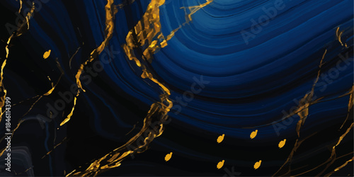 blue marvel background. blue sky with clouds. A vibrant nature wallpaper featuring a light blue sky with clouds reflected in the dark ocean water texture creates an artistic design of waves and energy