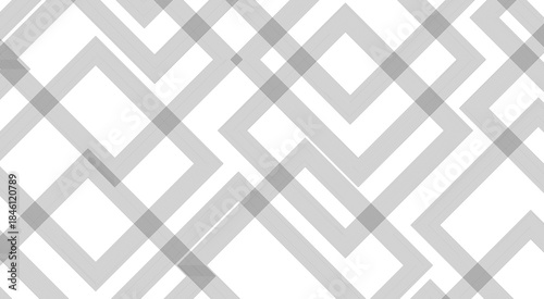 Diagonal lines design with transparent White geometric pattern vector background.