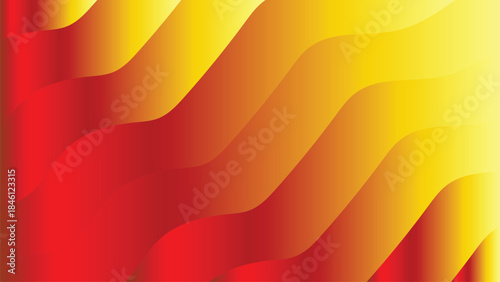 Abstract Colorful Flowing Wave Gradient Background Vector. Modern abstract background vector featuring smooth flowing wave shapes and layered gradient colors.