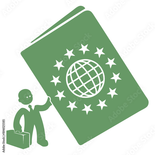 International Passport Icon