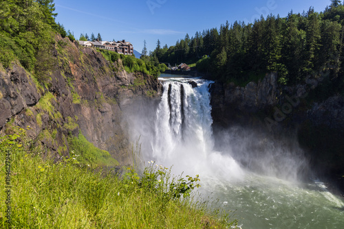 Snoqualmie falls in Washington State