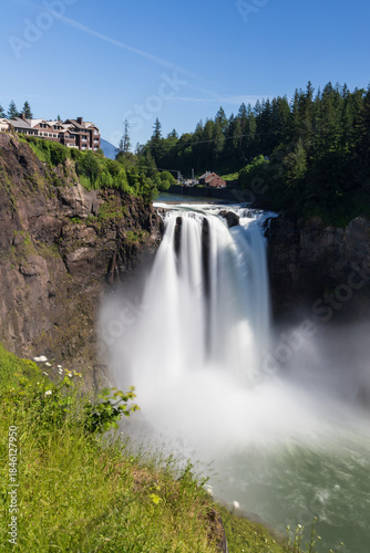 Snoqualmie Falls in Washington State 