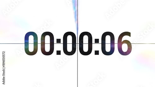 Dynamic Video Sequence Showing a Time-Lapse with Countdown and Bright Effects in 2026