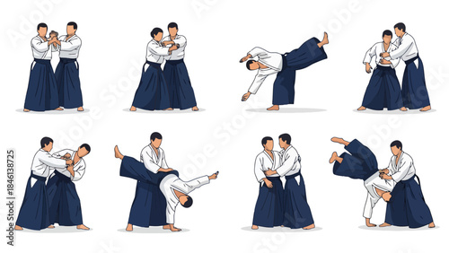 Traditional Japanese Cultural Performance with Kimonos and Musical Instruments