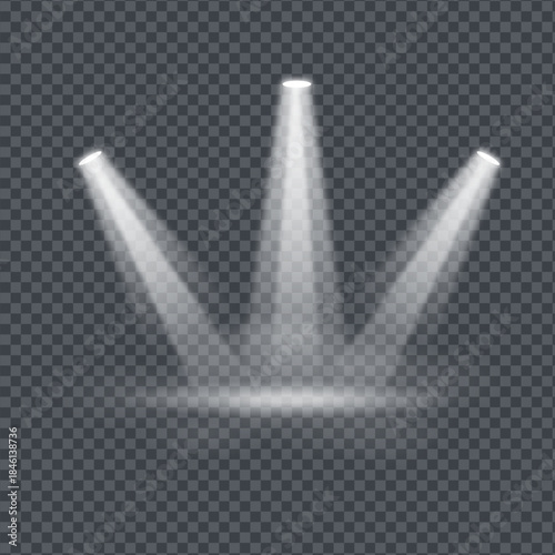 3d spot light effect