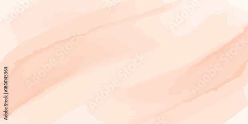 Soft Peach Nude Watercolor Background Abstract Pastel Wash Vector Texture