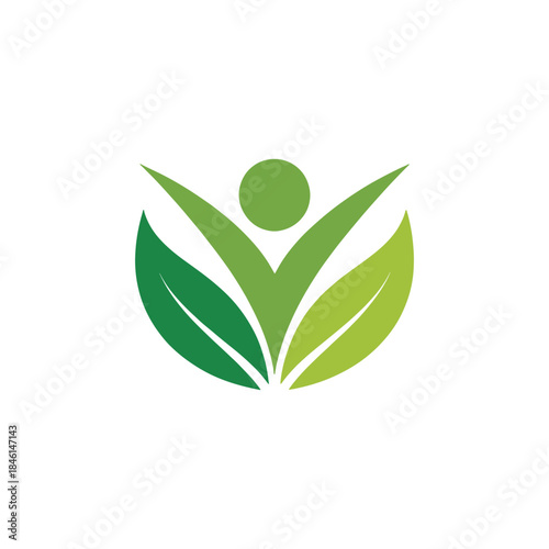 Wellness Logo Vector Design Template
