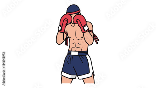 Young Male Backpacker Preparing for Outdoor Adventure