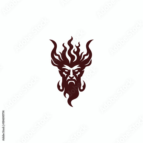 Hades God of the Underworld Logo