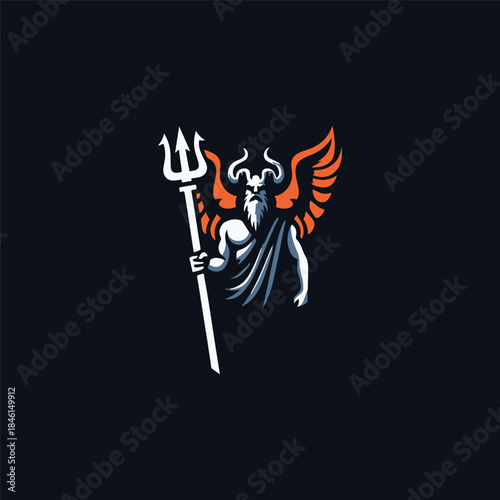 Hades God of the Underworld Logo