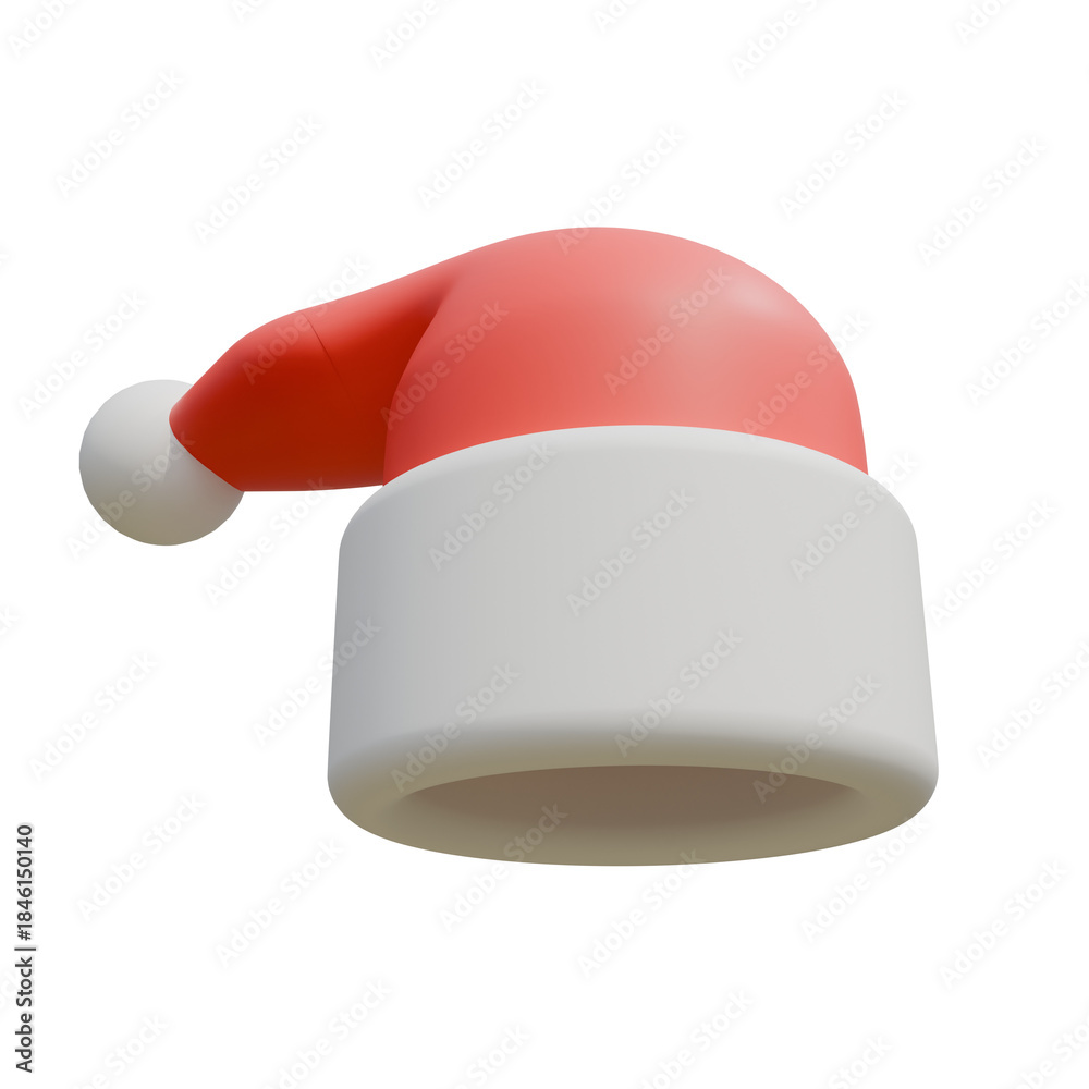 Fototapeta premium santa claus hat