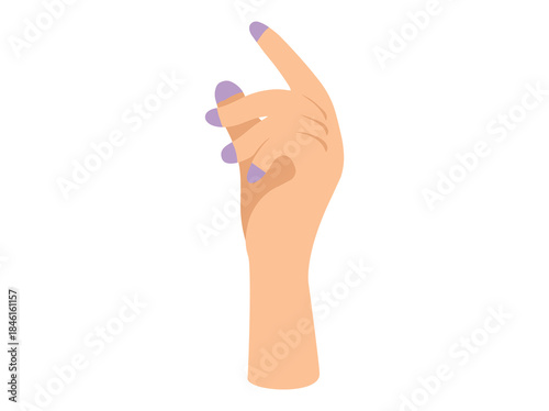 Hand Drawn Cyanosis Disease Illustration
