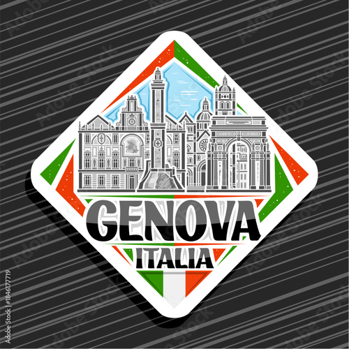 Vector logo for Genova