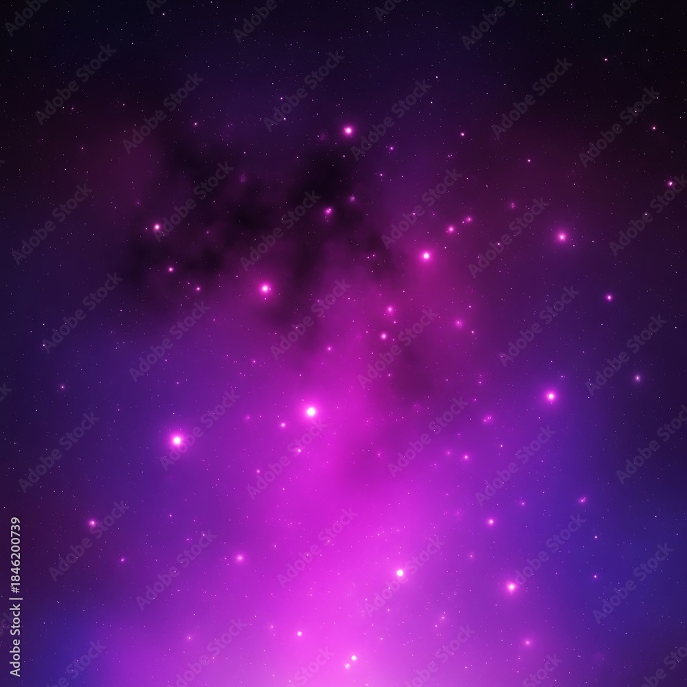 Obraz premium Colorful Starry Night Sky Background