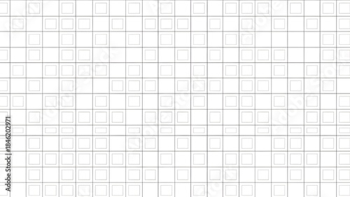Minimal Square Grid Seamless Vector Pattern