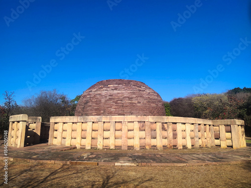 Sanchi Stupa, Raisen, Madhya Pradesh, India.