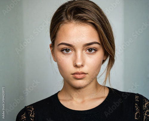 headshot portrait of young ...