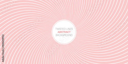 Abstract pink sunburst background with radial twisted lines and vibrant purple gradient rays, retro pop art style vector illustration for summer sales banners, psychedelic circus poster design