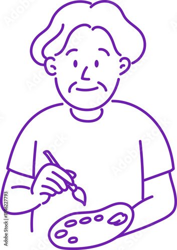 그림을 좋아하는 사람들