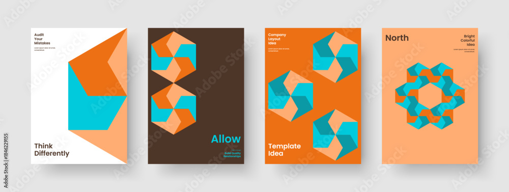Fototapeta premium Abstract Background Template. Creative Banner Layout. Modern Report Design. Book Cover. Flyer. Brochure. Poster. Business Presentation. Catalog. Magazine. Handbill. Notebook. Leaflet. Journal