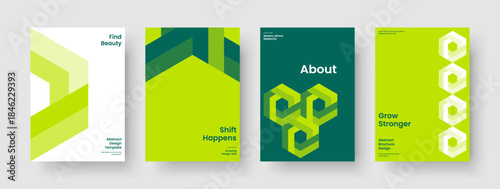 Modern Report Template. Geometric Background Layout. Isolated Business Presentation Design. Poster. Brochure. Book Cover. Flyer. Banner. Newsletter. Portfolio. Leaflet. Advertising. Handbill