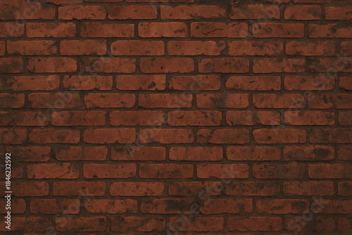 A detailed view of a textured grunge style brick wall background