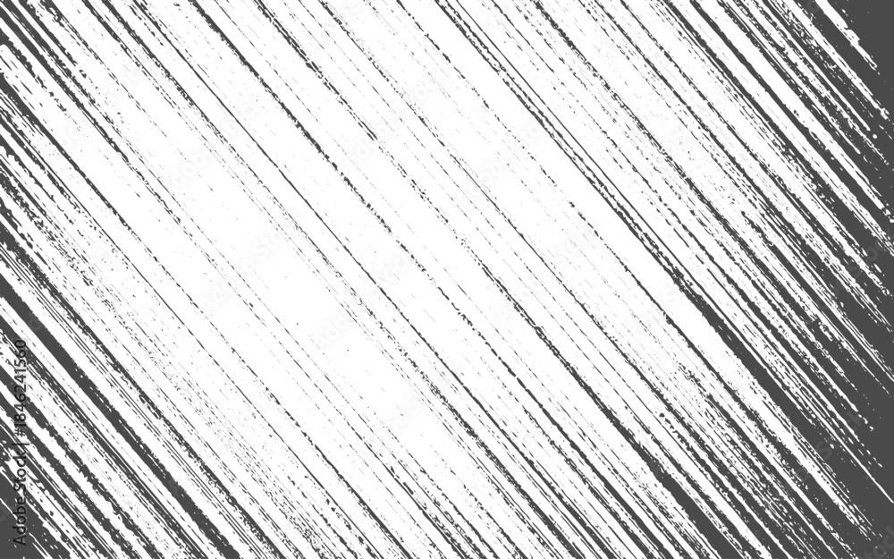 Fototapeta premium Diagonal Sketch Texture with Abstract Grunge Line Pattern and Rough Hand-Drawn Effect.