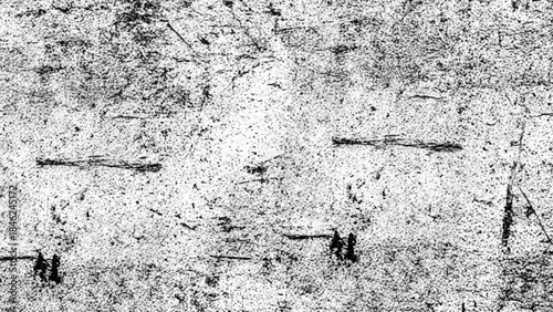 Grunge texture with scratches and marks on a white surface background