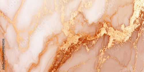 Luxurious polished onyx marble texture with golden veins, creamy white stone surface featuring a creamy white and pale beige background.