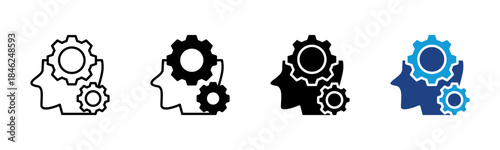 Develop icon set multiple style collection