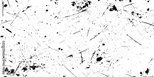 Abstract black and white gritty grunge background Vector Illustration noise particles rusted white effect, grunge design elements.