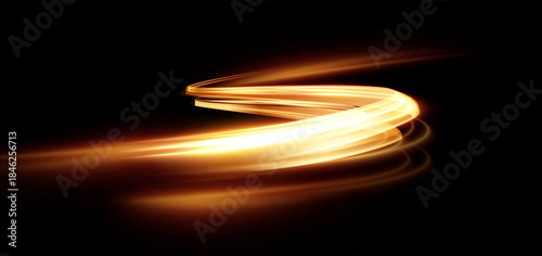 Dynamic energy background featuring intense neon light trails in motion. Captures raw power, speed, and excitement for sports car promotions, energy drink branding, music festival graphics
