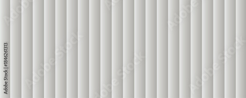 Gray corrugated metal sheets form a textured backdrop perfect for industrial or minimalist.Industry surface pattern background. Vector Illustration.