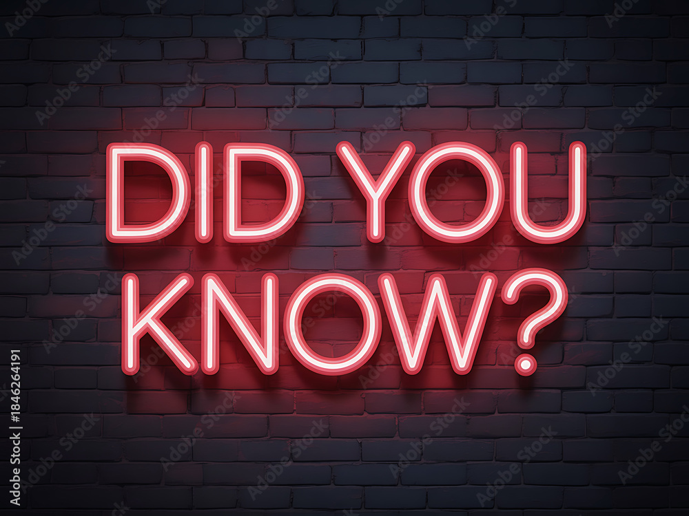 Obraz premium A glowing red neon sign displays the phrase 
