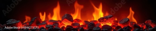 Close-up of realistic electric fireplace insert flames , texture, energy