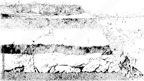 Abstract black and white patterns Vector, illustration