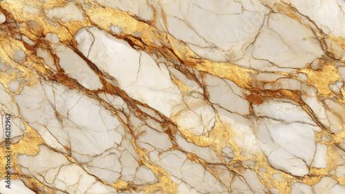 Golden marble slab Vector, illustration