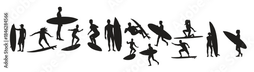 surfer silhouette